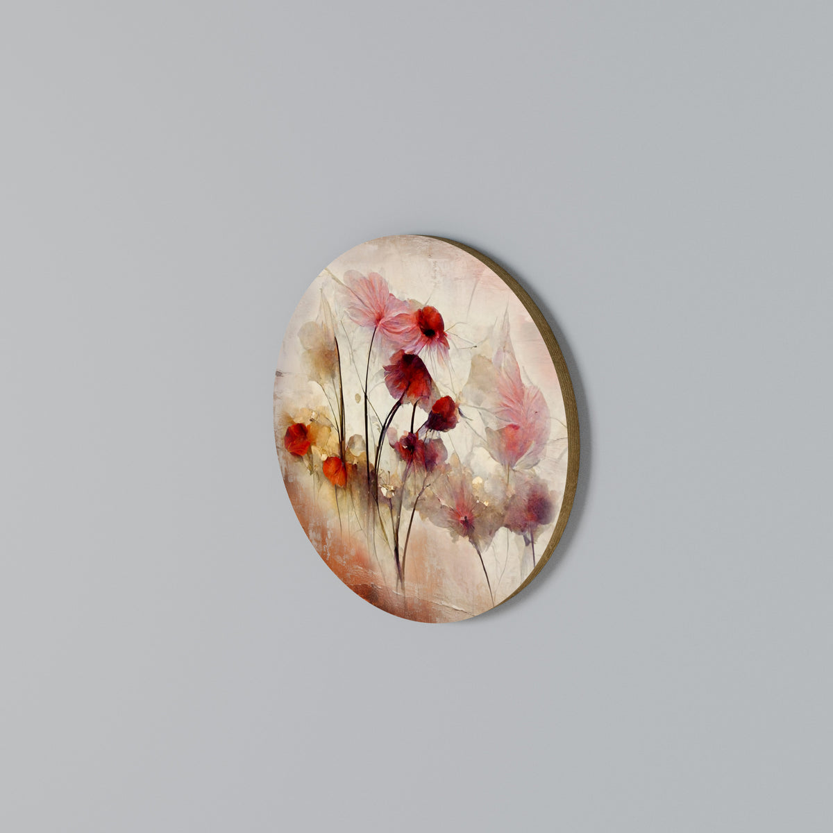 WILD DELICACY Rundes Wandbild