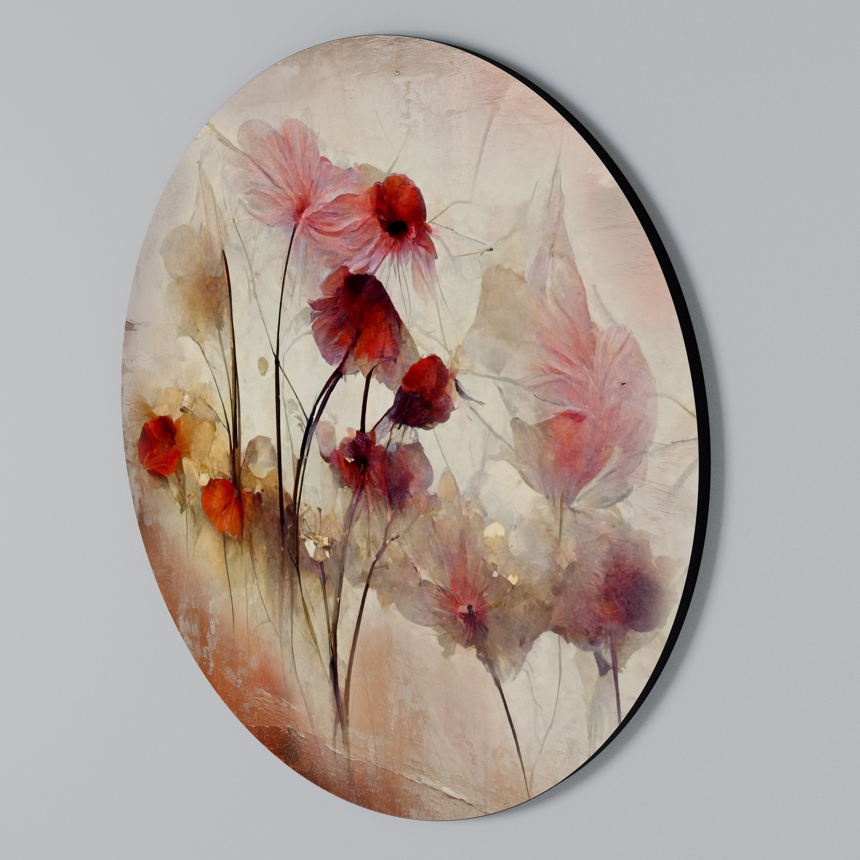 WILD DELICACY Rundes Wandbild