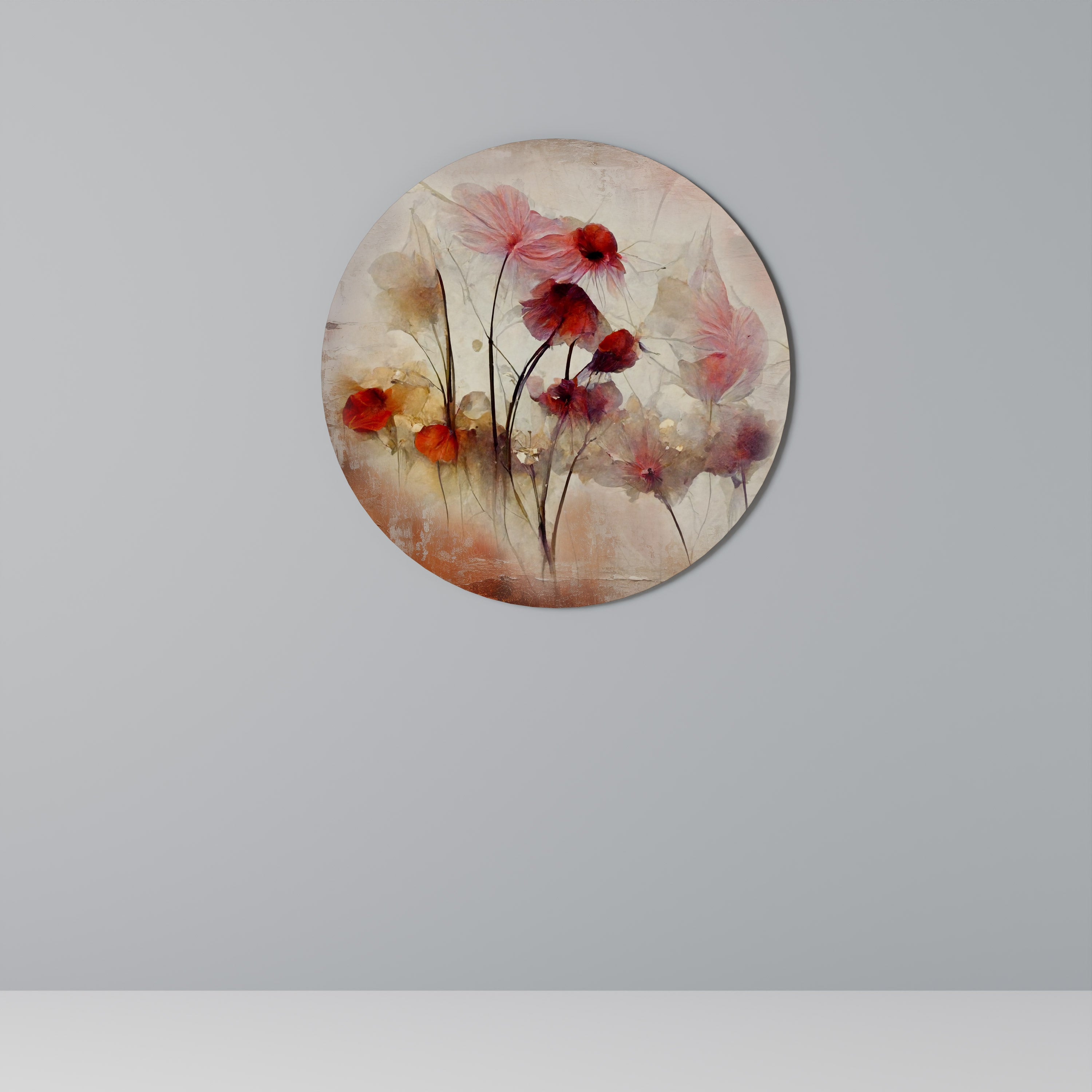 WILD DELICACY Runde Wandkunst