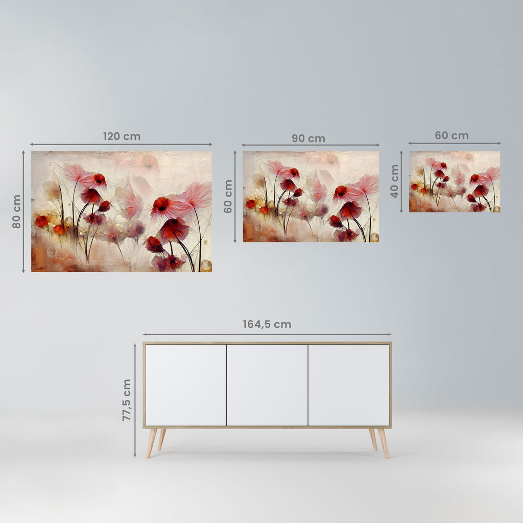 WILD DELICACY Horizontales Poster zum Abziehen und Aufkleben