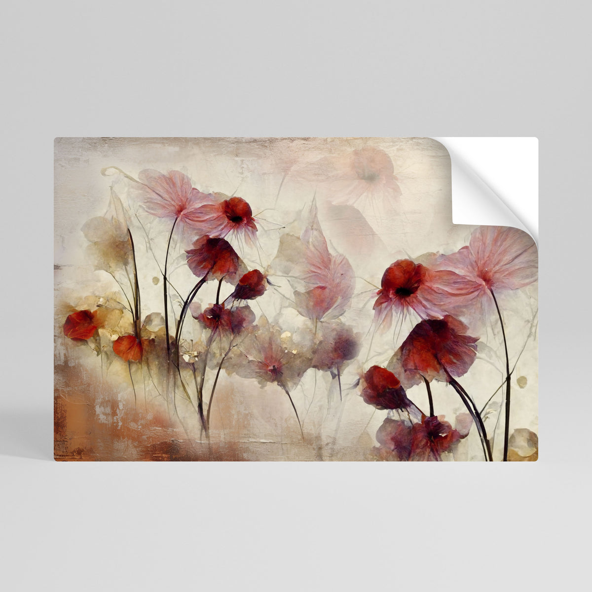 WILD DELICACY Selbstklebendes Horizontal-Poster