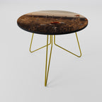 GLOWING MEADOWS AT DUSK Couchtisch