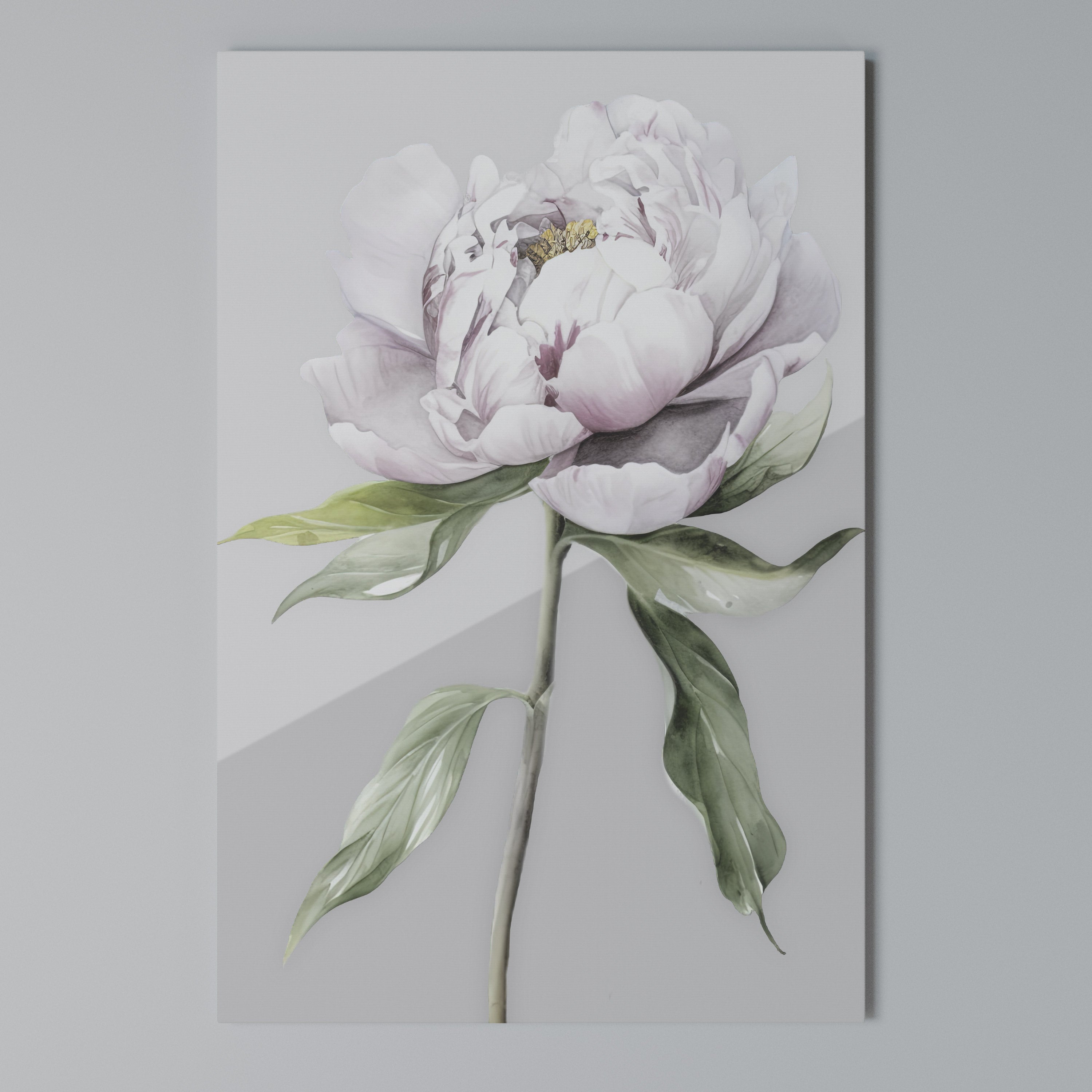 EVOCATIVE FLORAL FANTASY Vertical Canvas Print