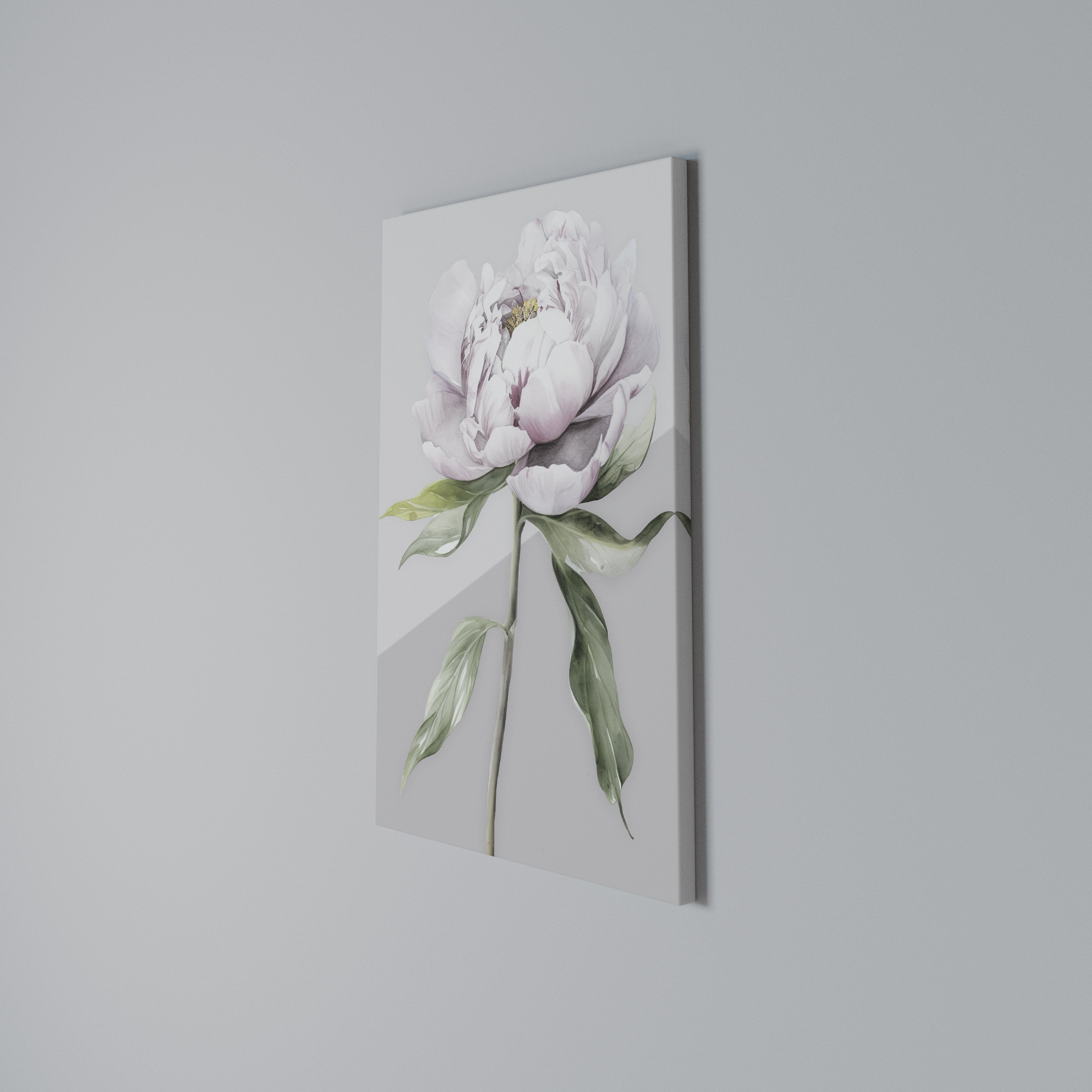 EVOCATIVE FLORAL FANTASY Vertical Canvas Print