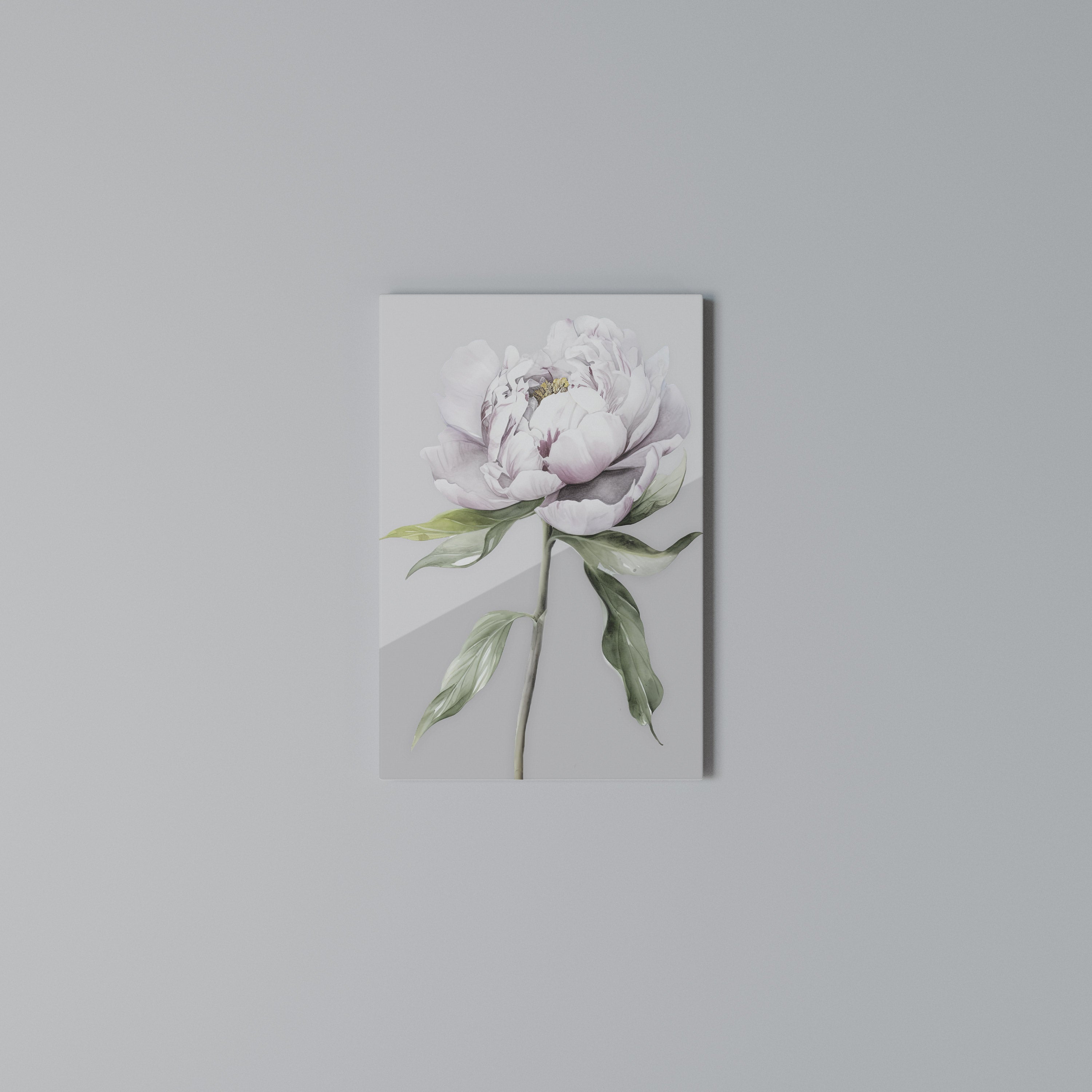 EVOCATIVE FLORAL FANTASY Vertical Canvas Print