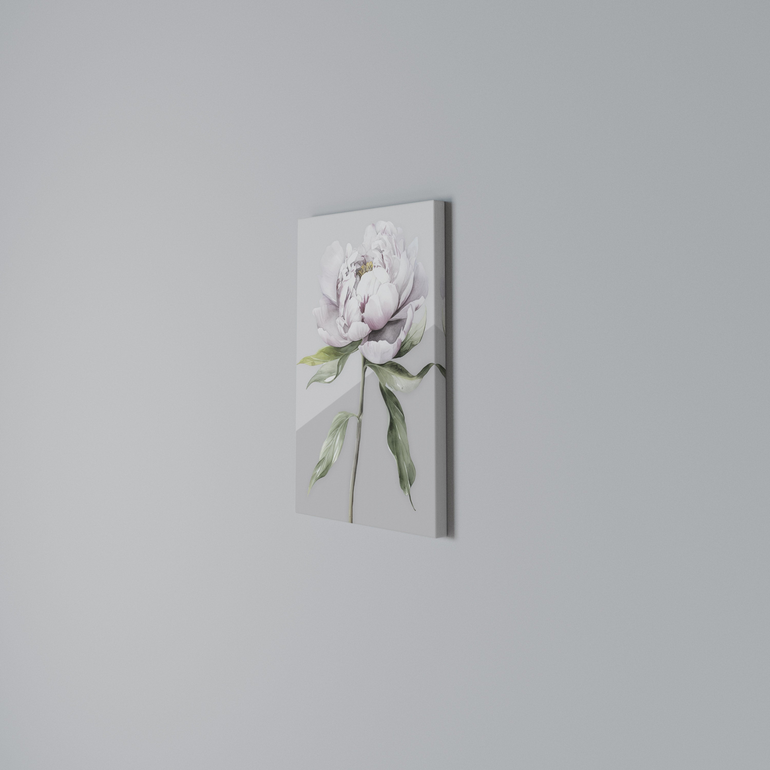 EVOCATIVE FLORAL FANTASY Vertical Canvas Print