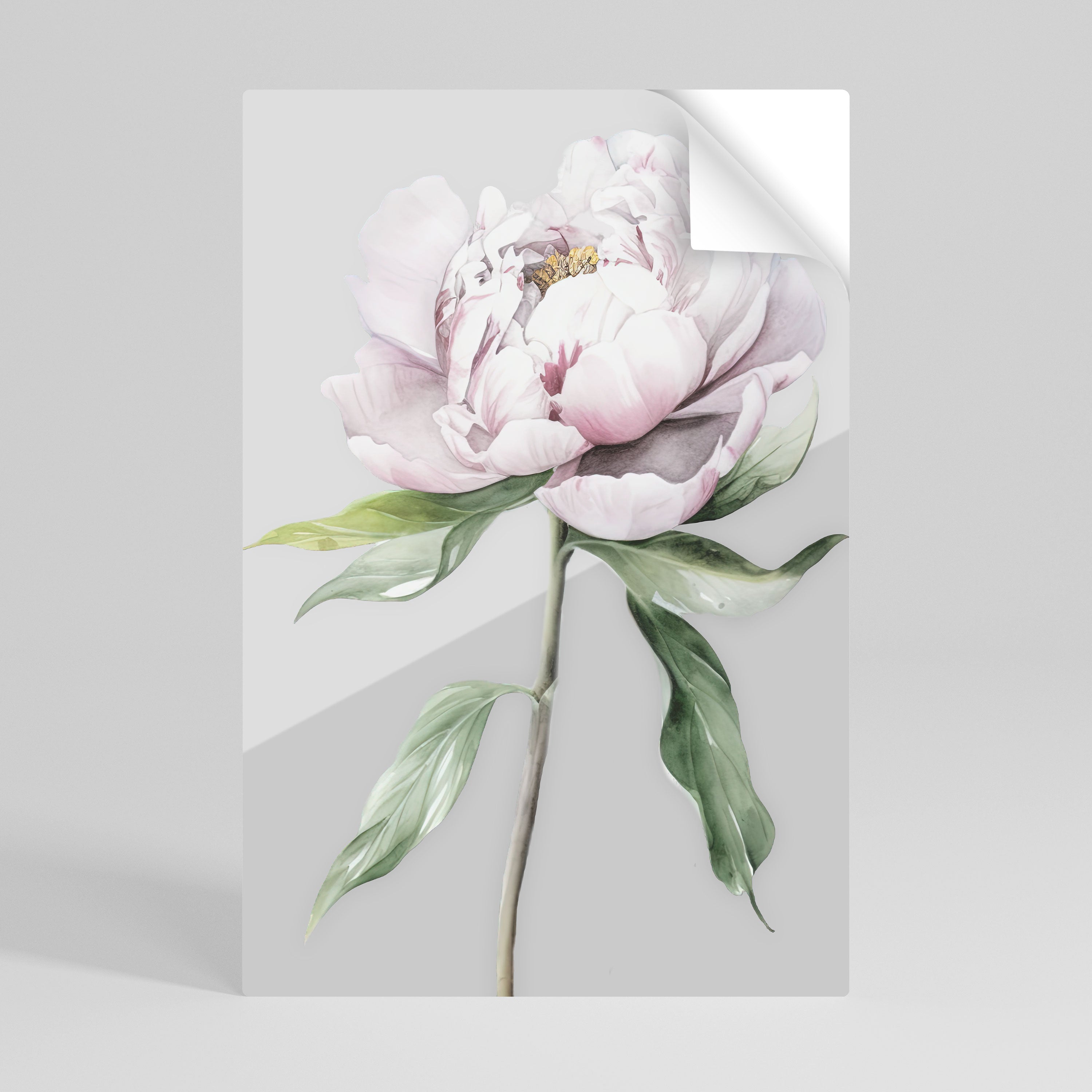 EVOCATIVE FLORAL FANTASY Vertikales Poster zum Abziehen und Aufkleben