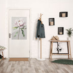 EVOCATIVE FLORAL FANTASY Selbstklebendes Poster - Hochformat