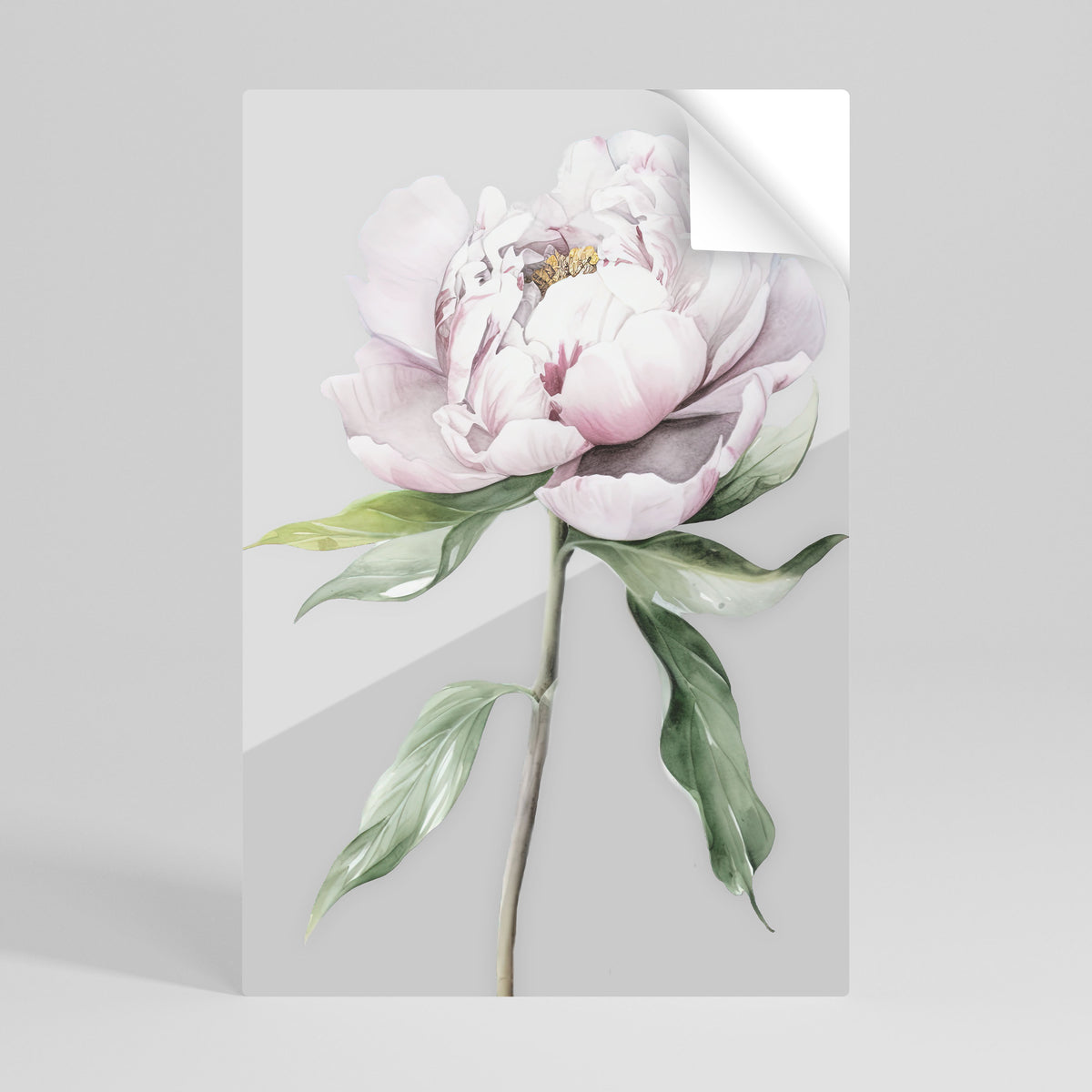 EVOCATIVE FLORAL FANTASY Selbstklebendes Poster - Hochformat