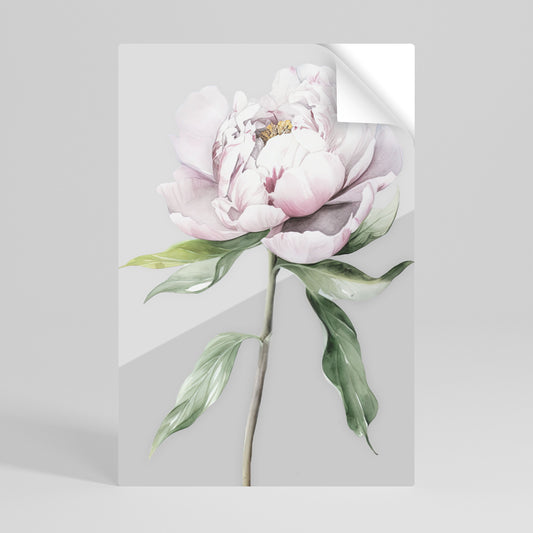 EVOCATIVE FLORAL FANTASY Selbstklebendes Poster - Hochformat