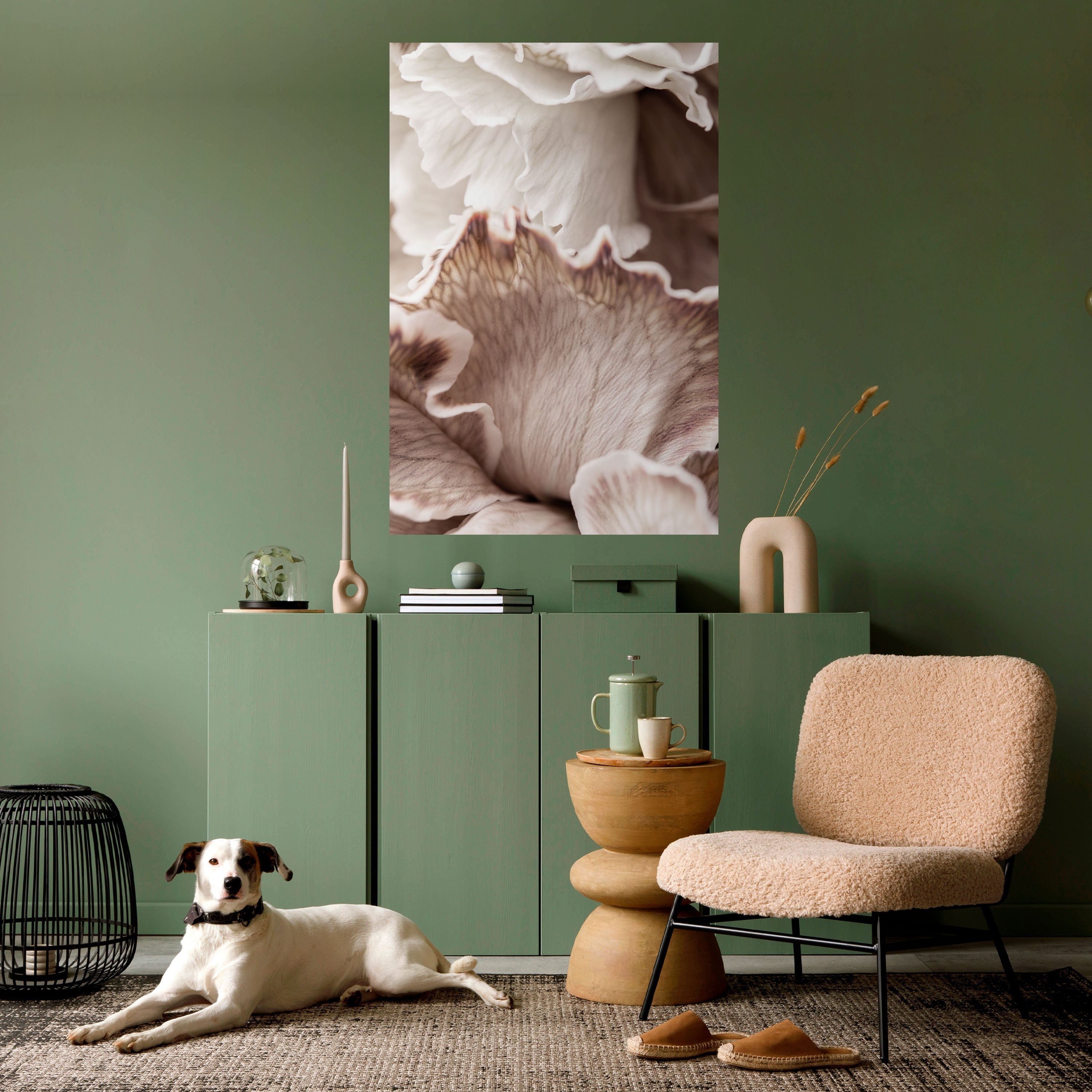 SURREAL BLOOM DANCE Vertikales Poster zum Abziehen und Aufkleben
