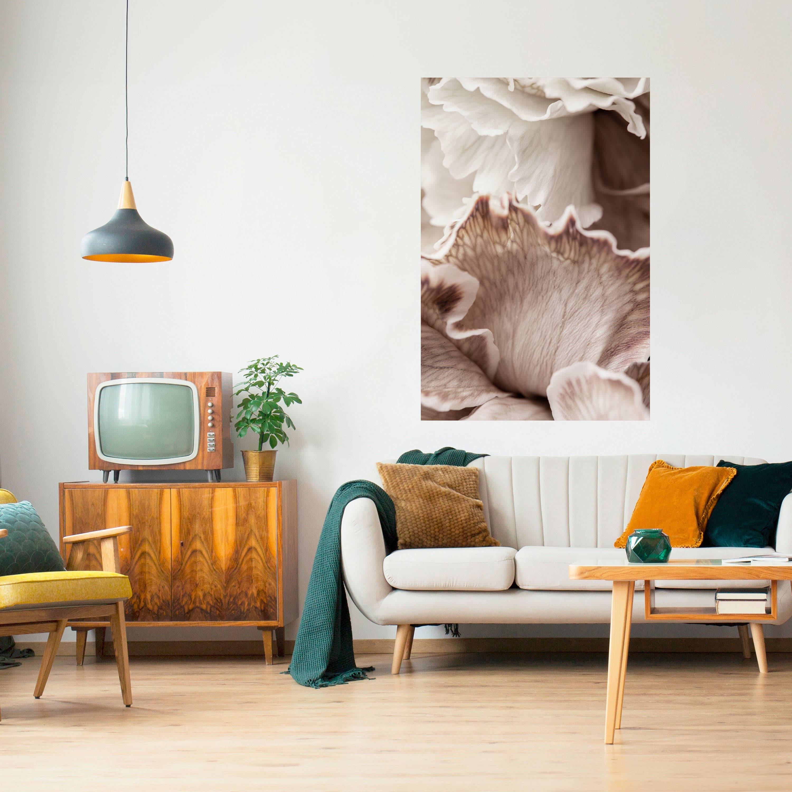 SURREAL BLOOM DANCE Vertikales Poster zum Abziehen und Aufkleben