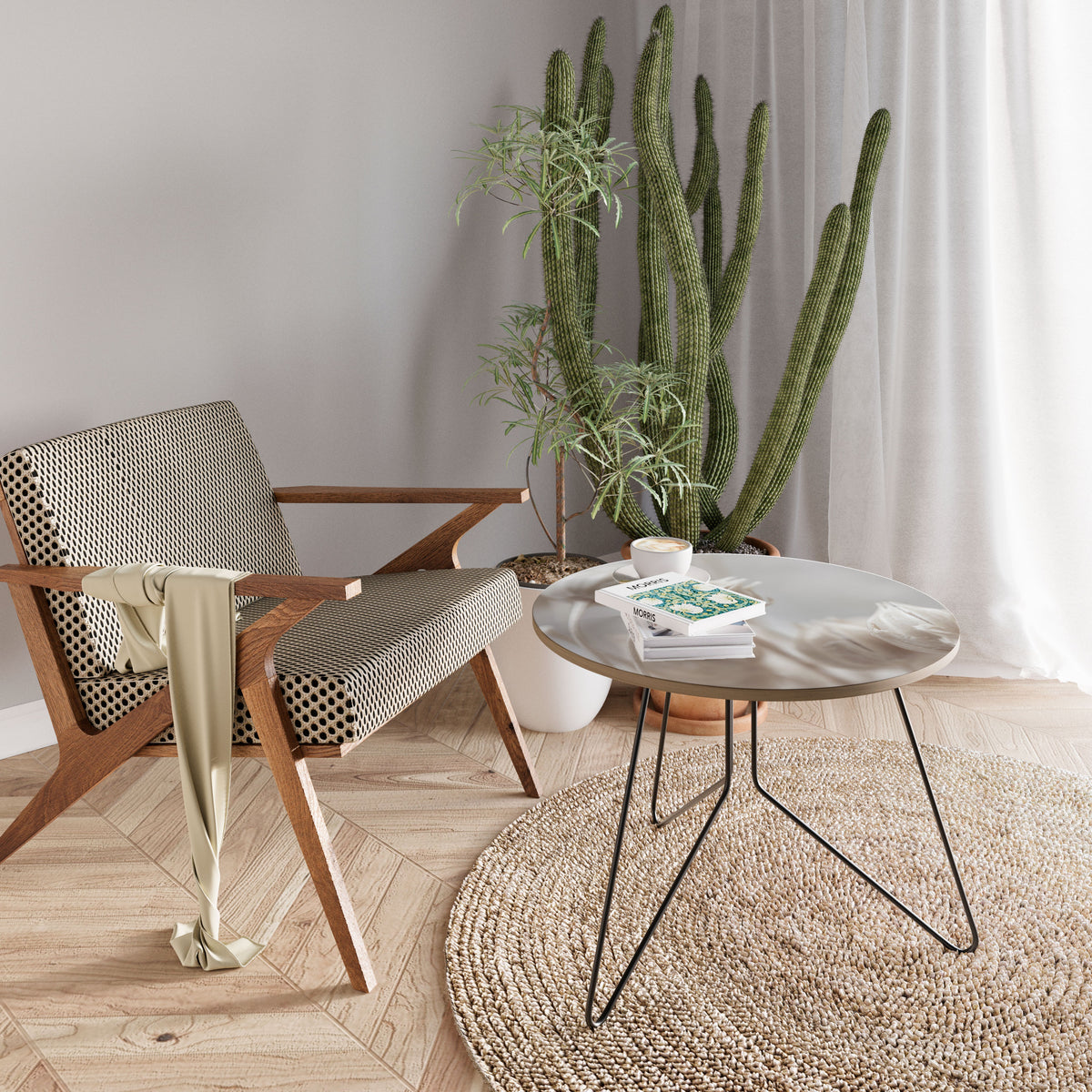 MYSTICAL BOTANICAL BLUSH Couchtisch