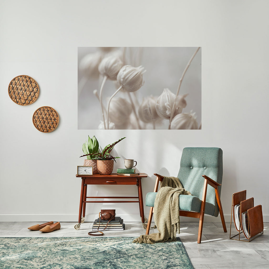 MYSTICAL BOTANICAL BLUSH Horizontales Poster zum Abziehen und Aufkleben