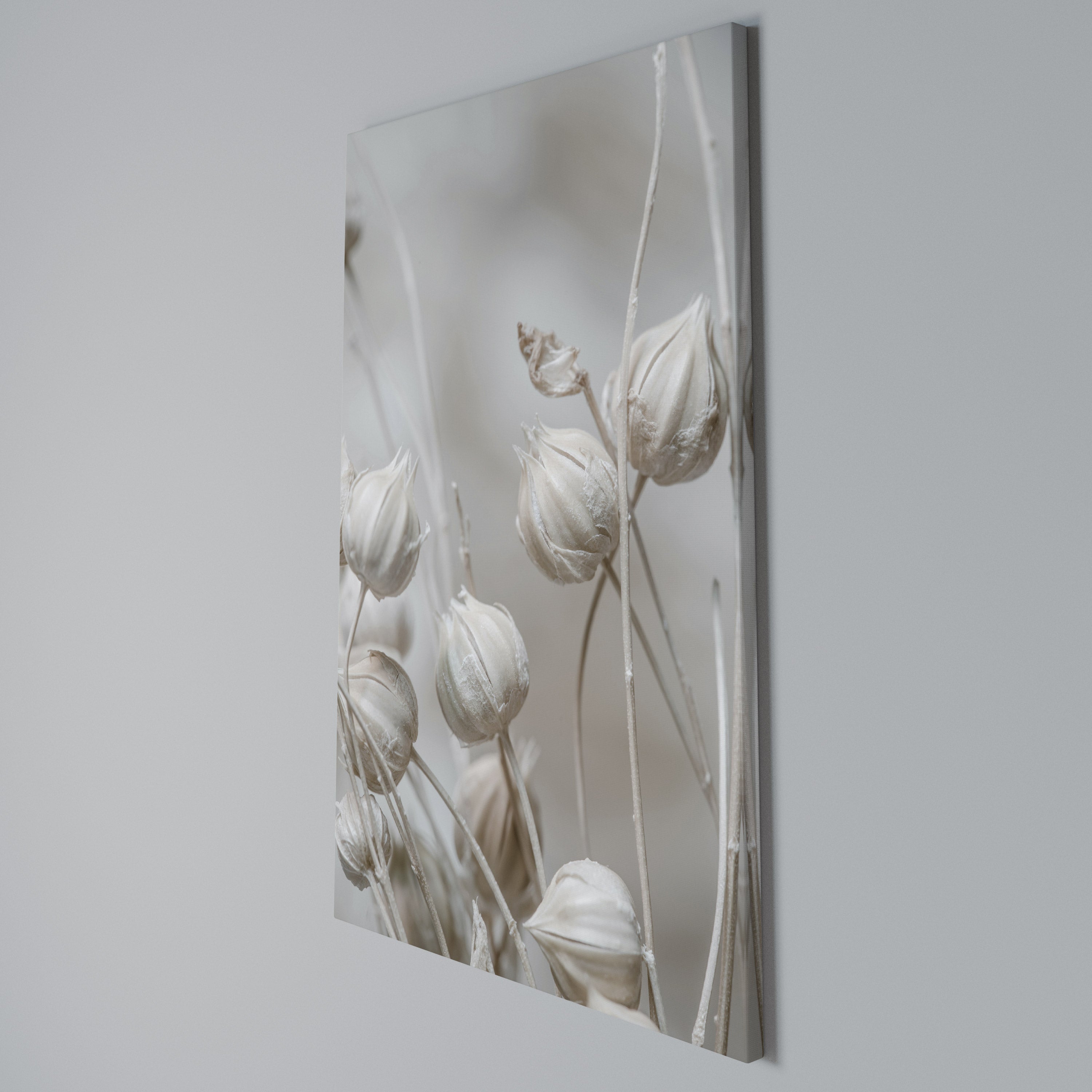 TRANQUIL BLOOMING VISION Vertical Canvas Print