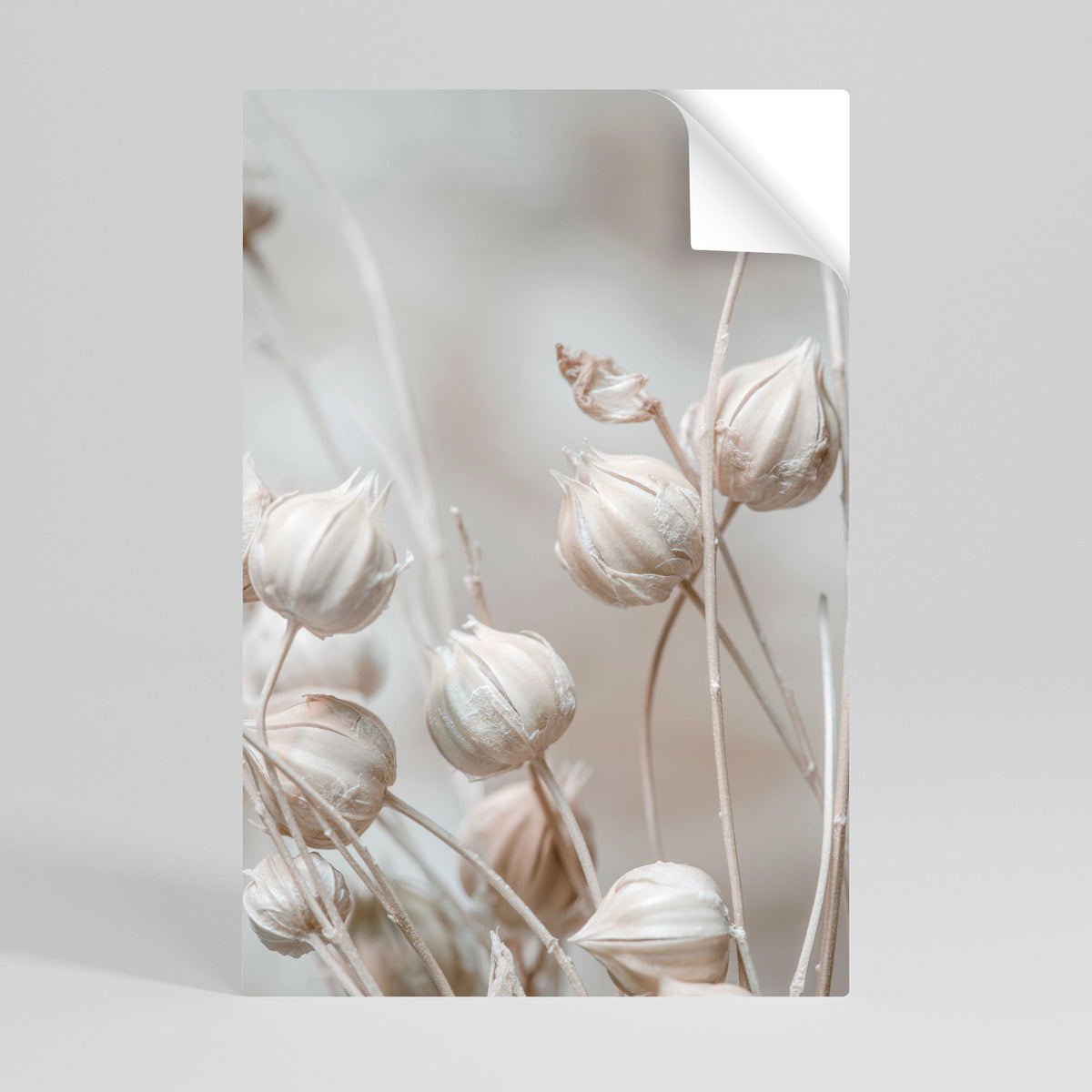 TRANQUIL BLOOMING VISION Selbstklebendes Poster - Hochformat