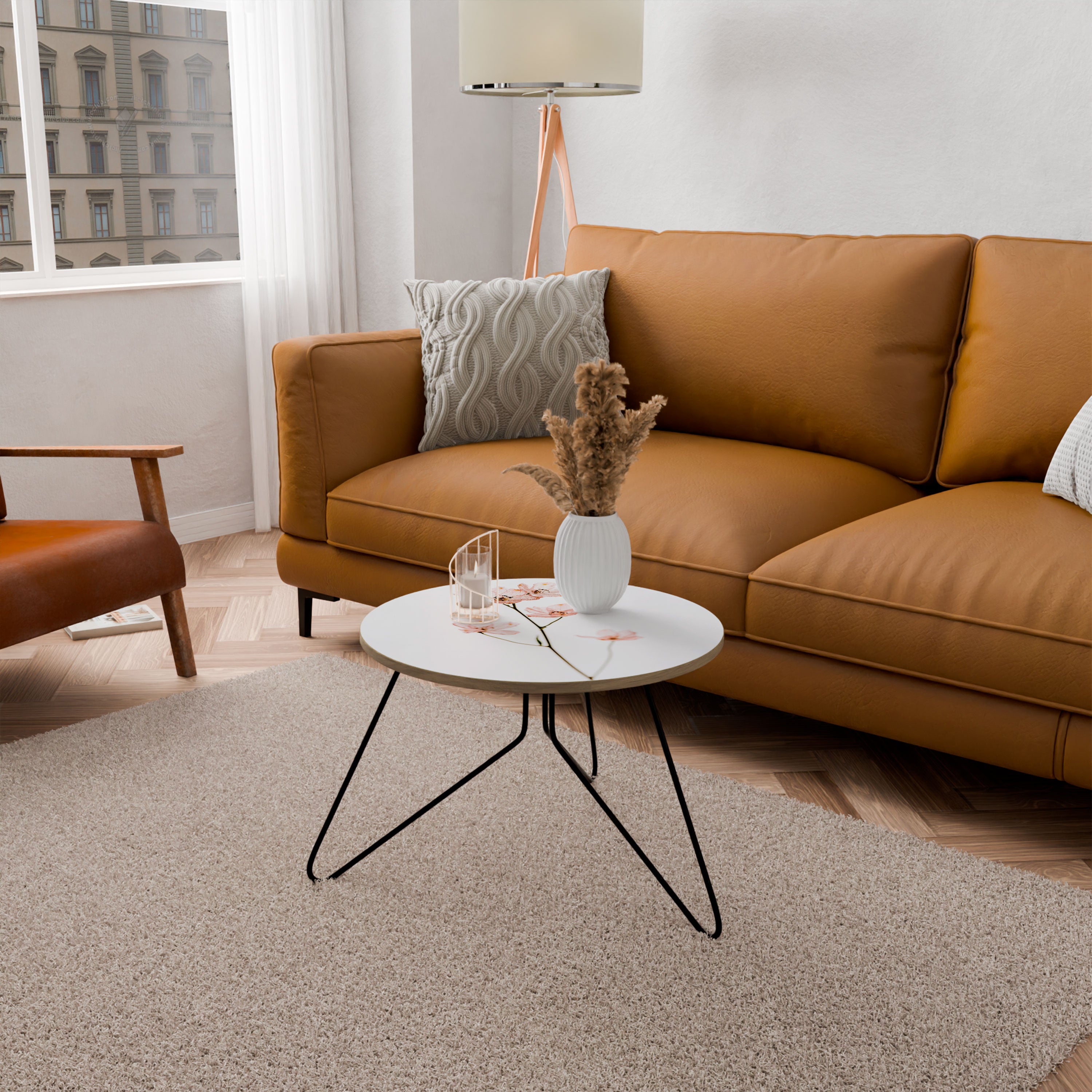 WHISPERS OF PINK Coffee Table
