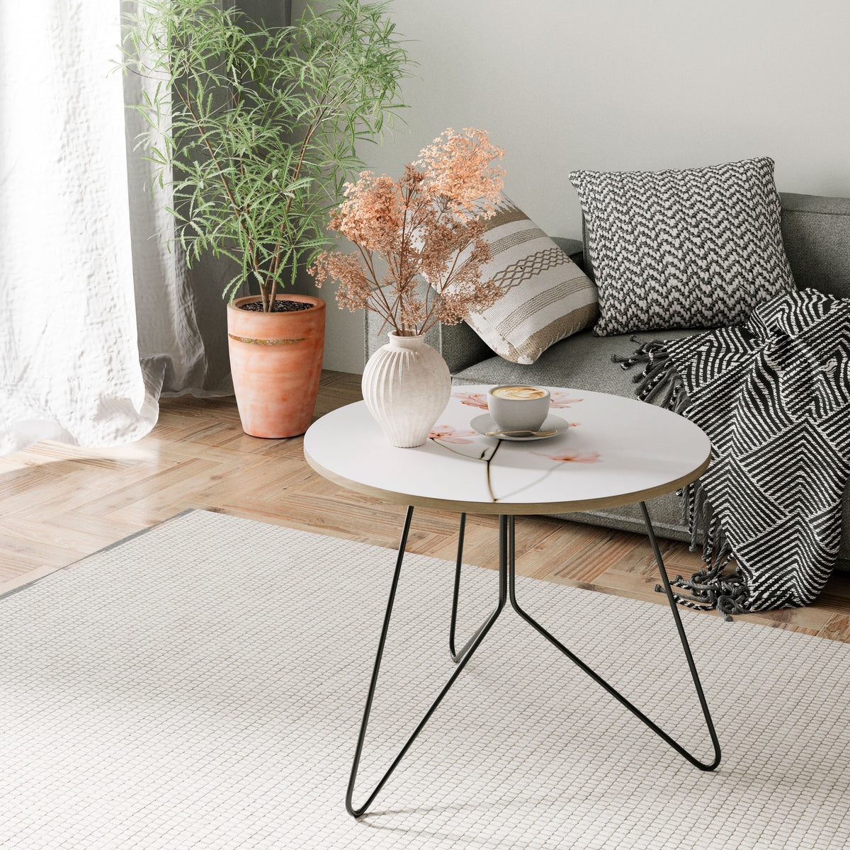 WHISPERS OF PINK Coffee Table