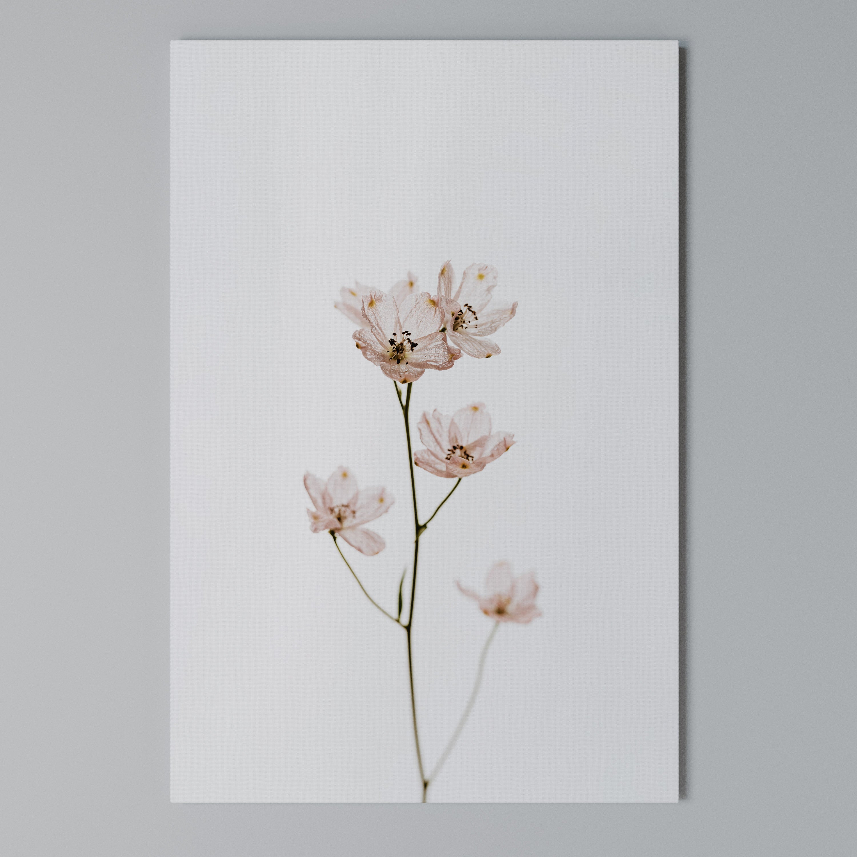 WHISPERS OF PINK Vertical Canvas Print