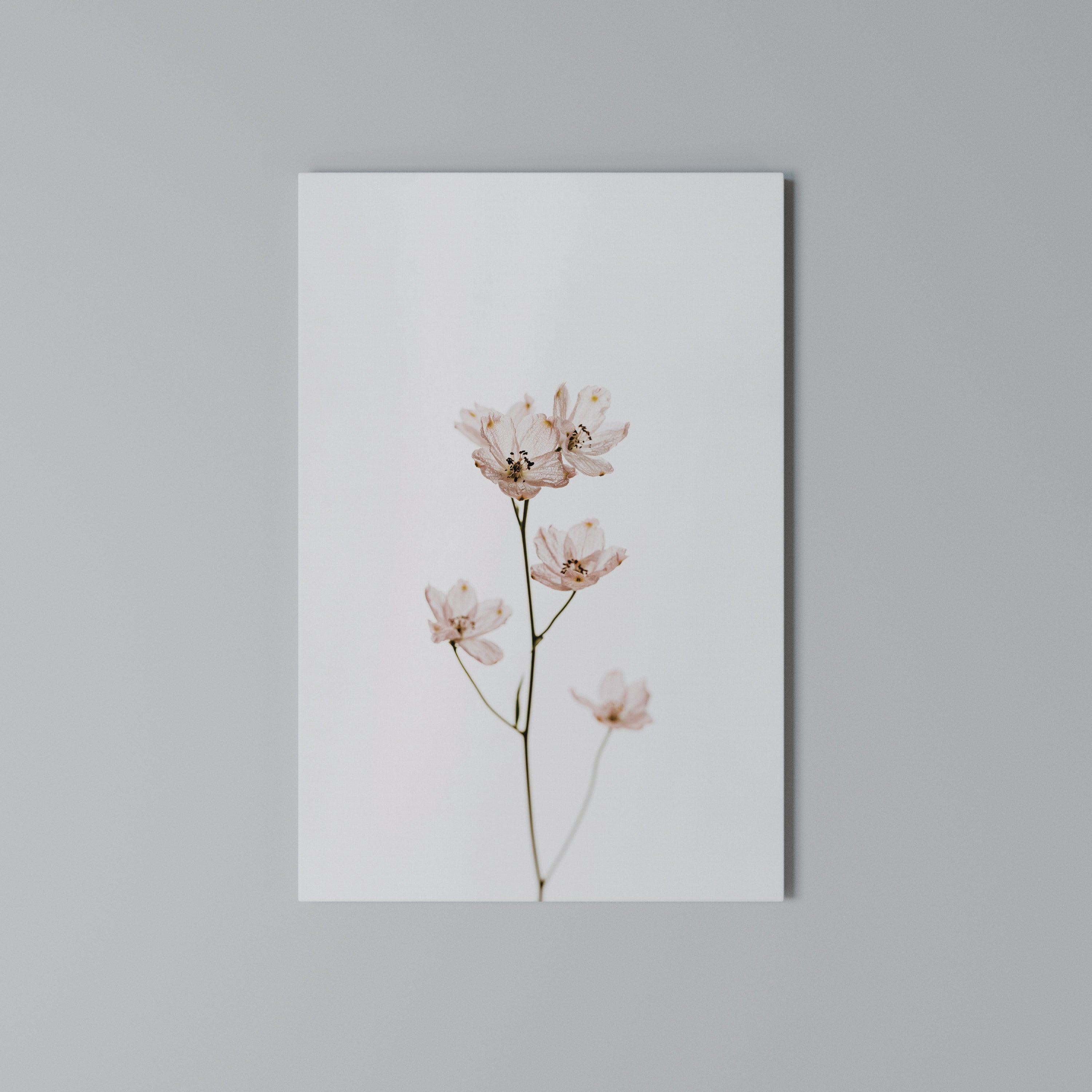 WHISPERS OF PINK Vertical Canvas Print