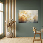 GOLDEN HUE EMBRACE Selbstklebendes Horizontal-Poster