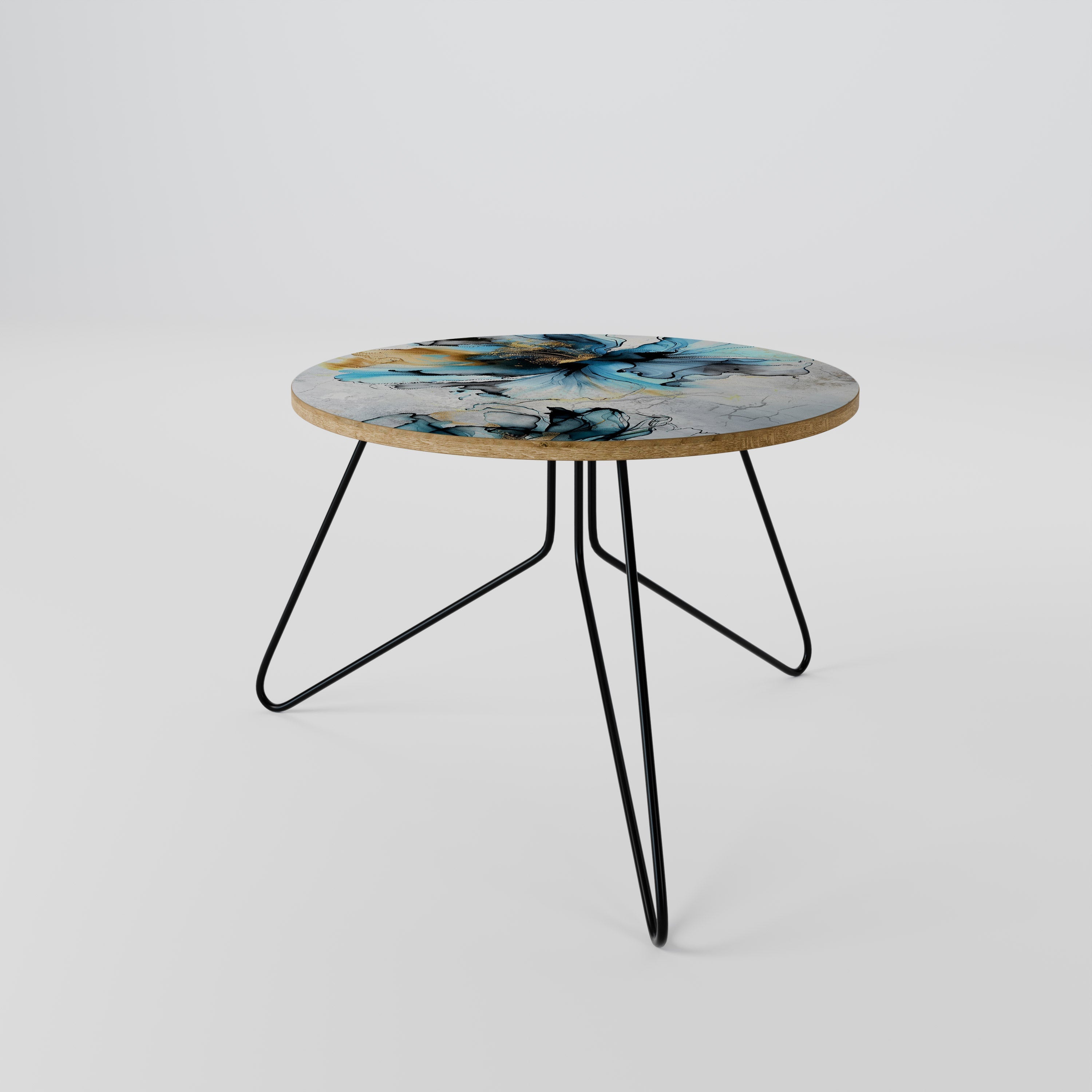 COBALT BLOSSOMS Couchtisch 60