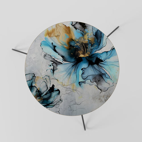 COBALT BLOSSOMS Coffee Table 60