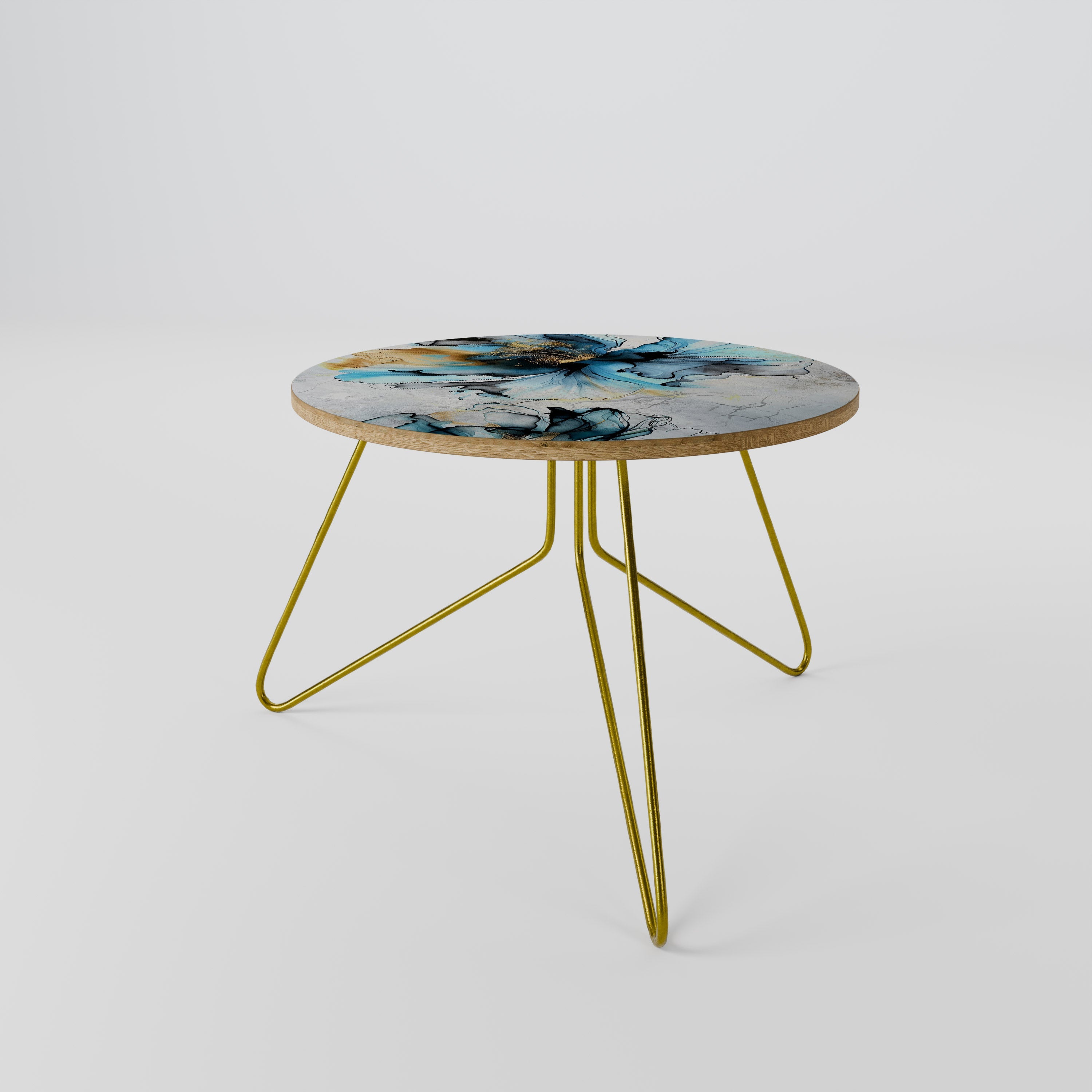 COBALT BLOSSOMS Couchtisch 60