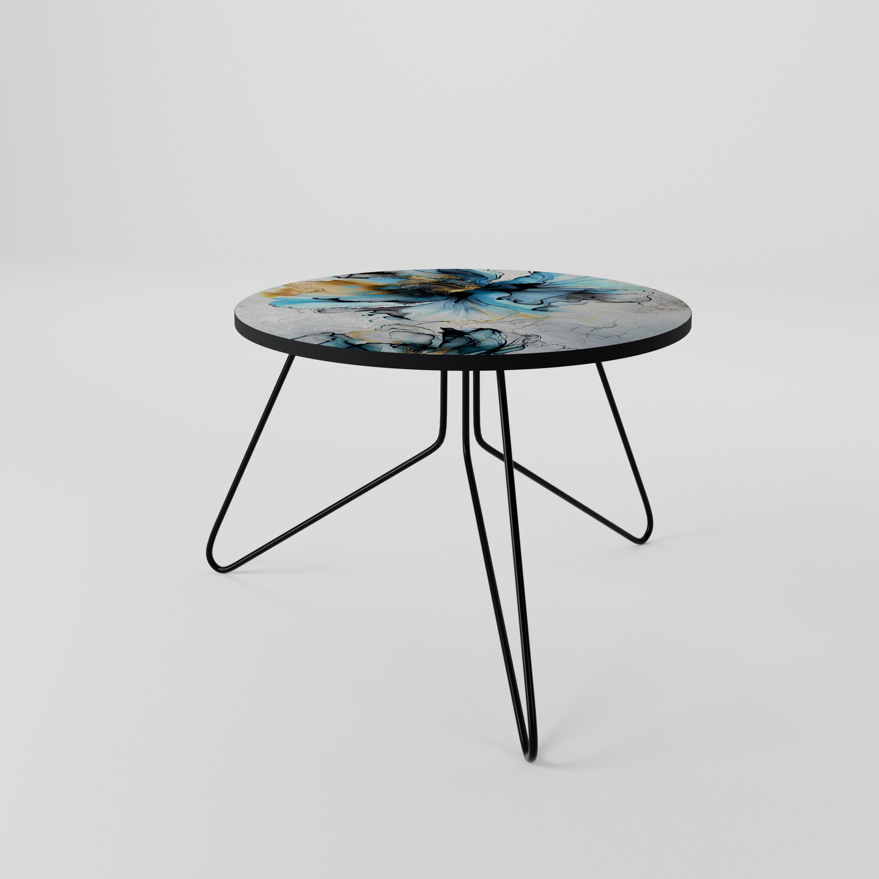 COBALT BLOSSOMS Couchtisch 60
