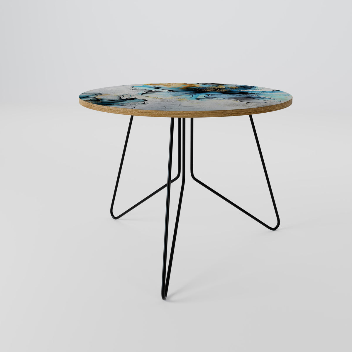 COBALT BLOSSOMS Couchtisch