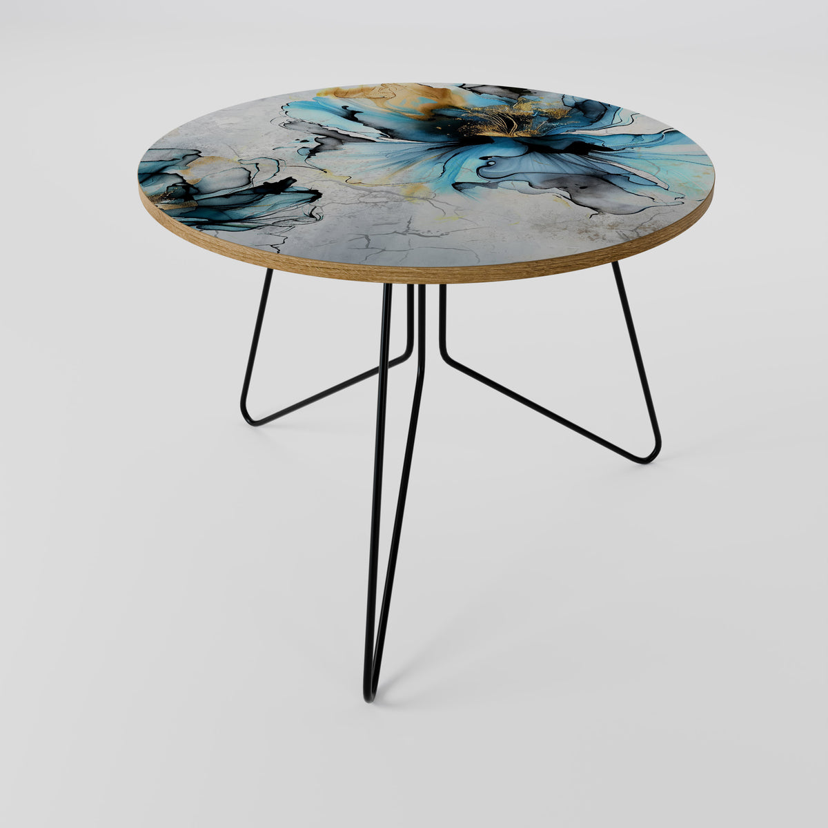 COBALT BLOSSOMS Couchtisch