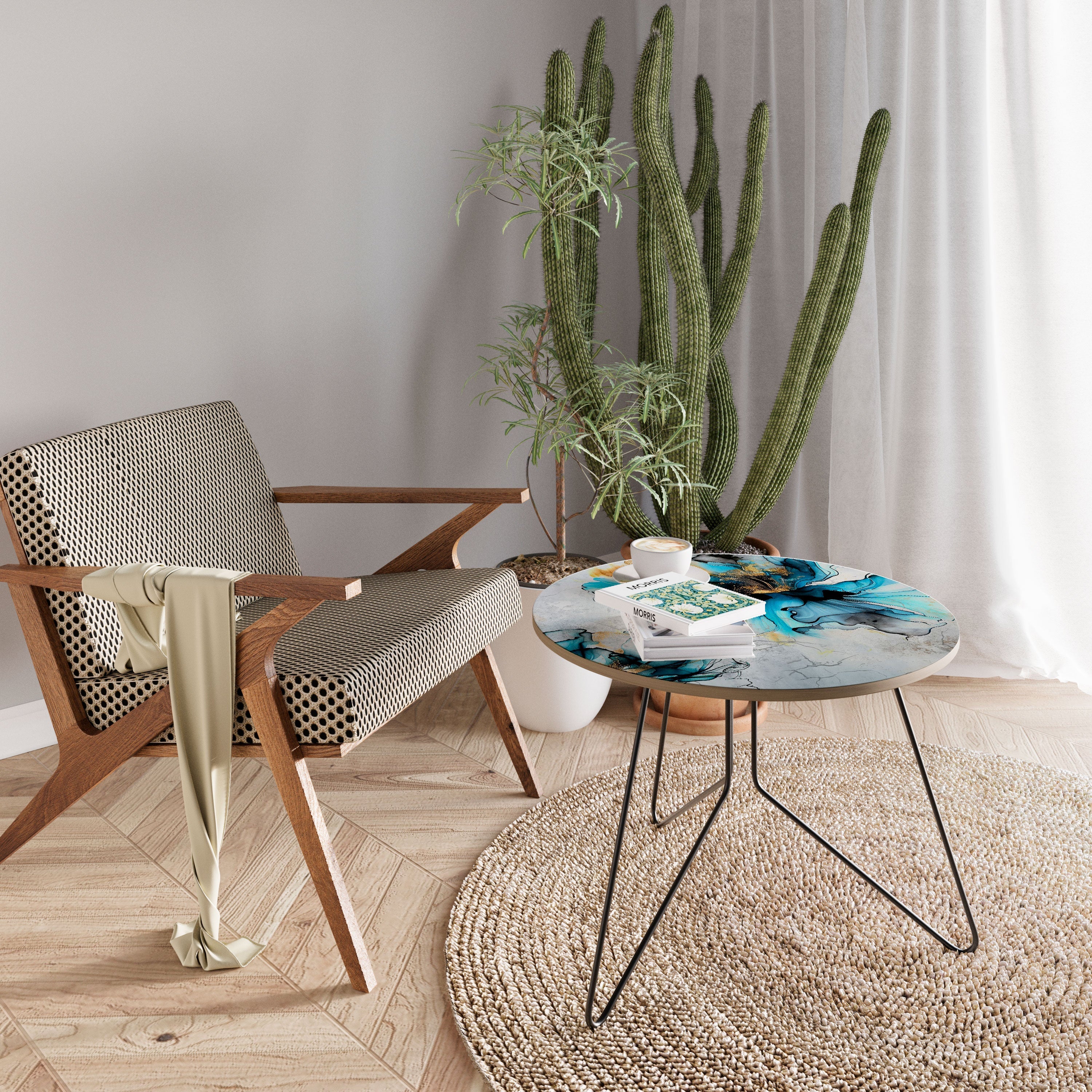 COBALT BLOSSOMS Coffee Table 69