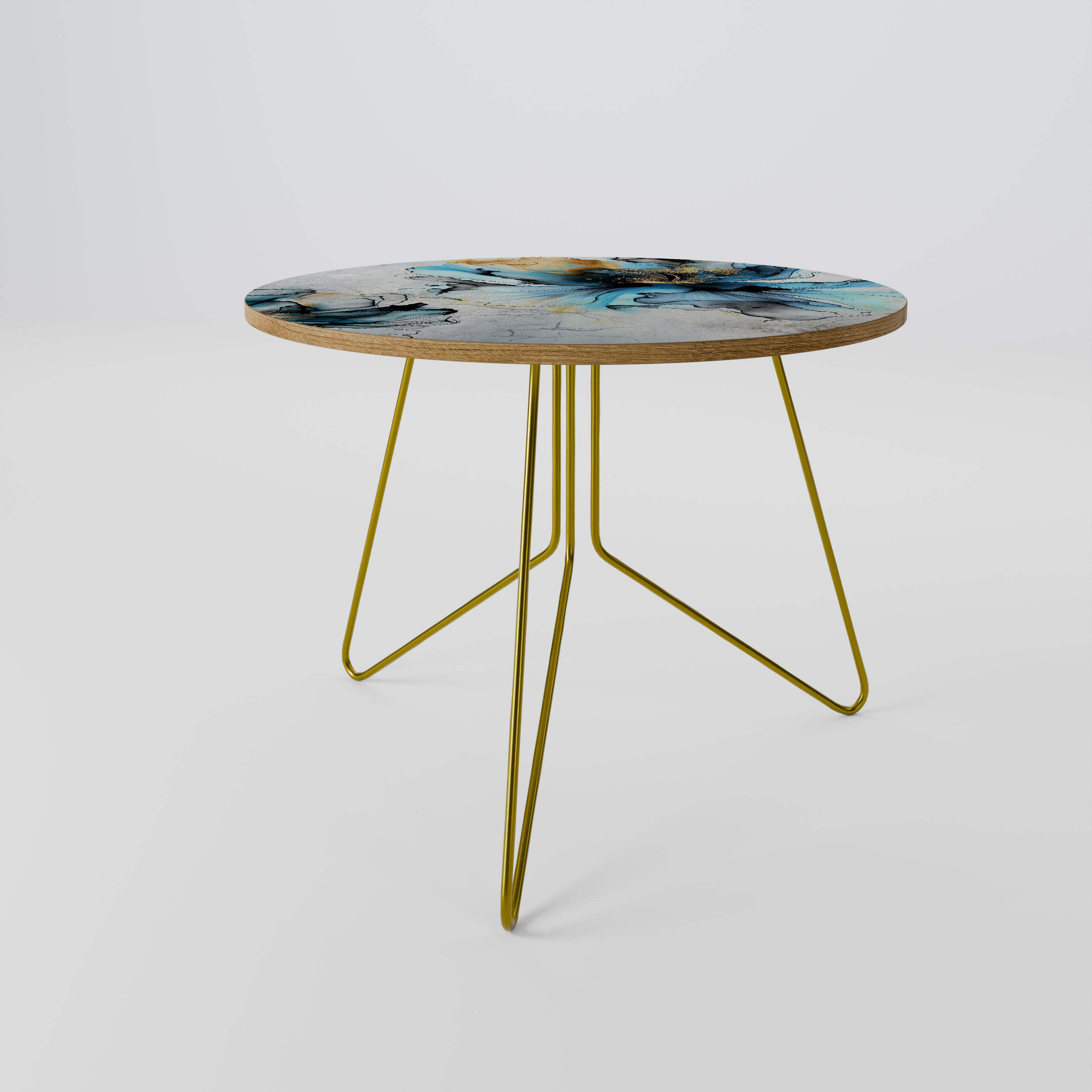 COBALT BLOSSOMS Coffee Table