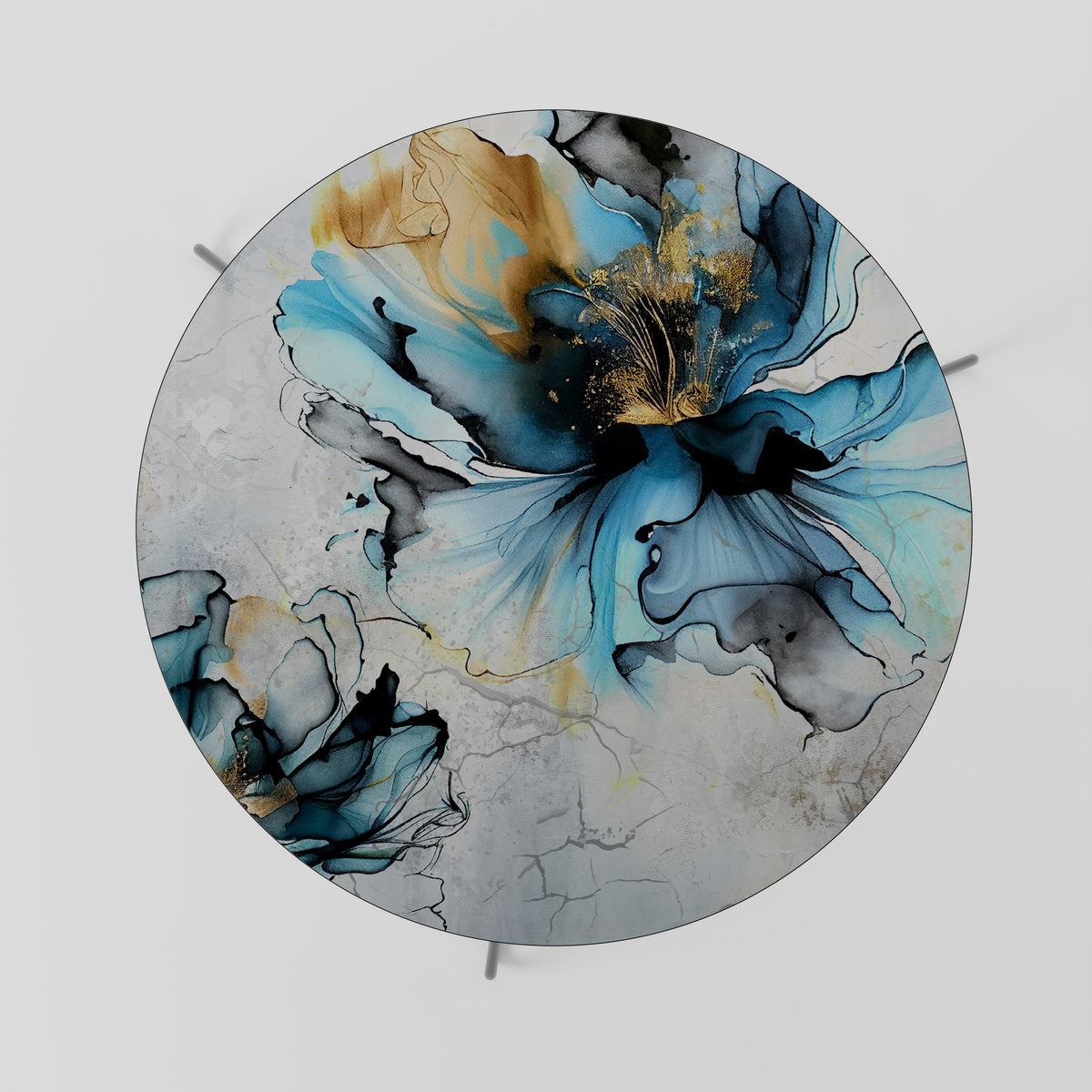 COBALT BLOSSOMS Couchtisch