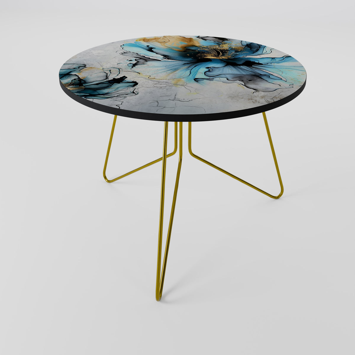 COBALT BLOSSOMS Couchtisch