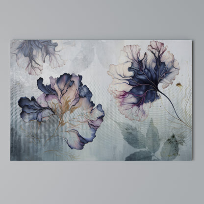ICY BLOSSOMS Horizontal Canvas Print