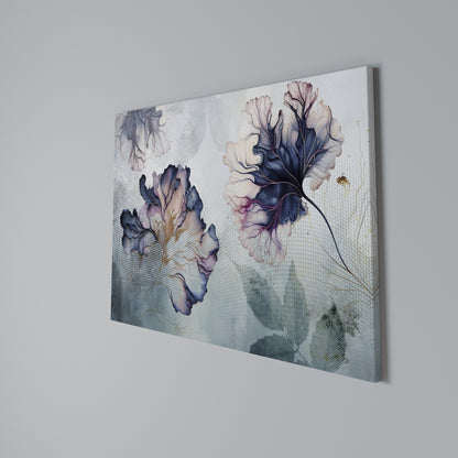 ICY BLOSSOMS Horizontal Canvas Print