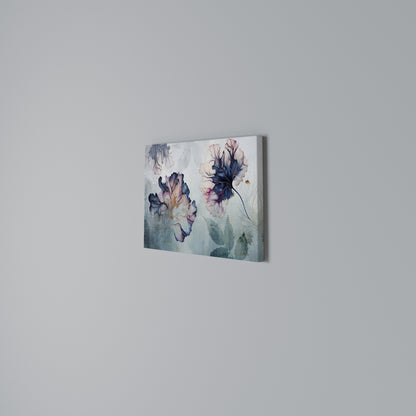 ICY BLOSSOMS Horizontal Canvas Print