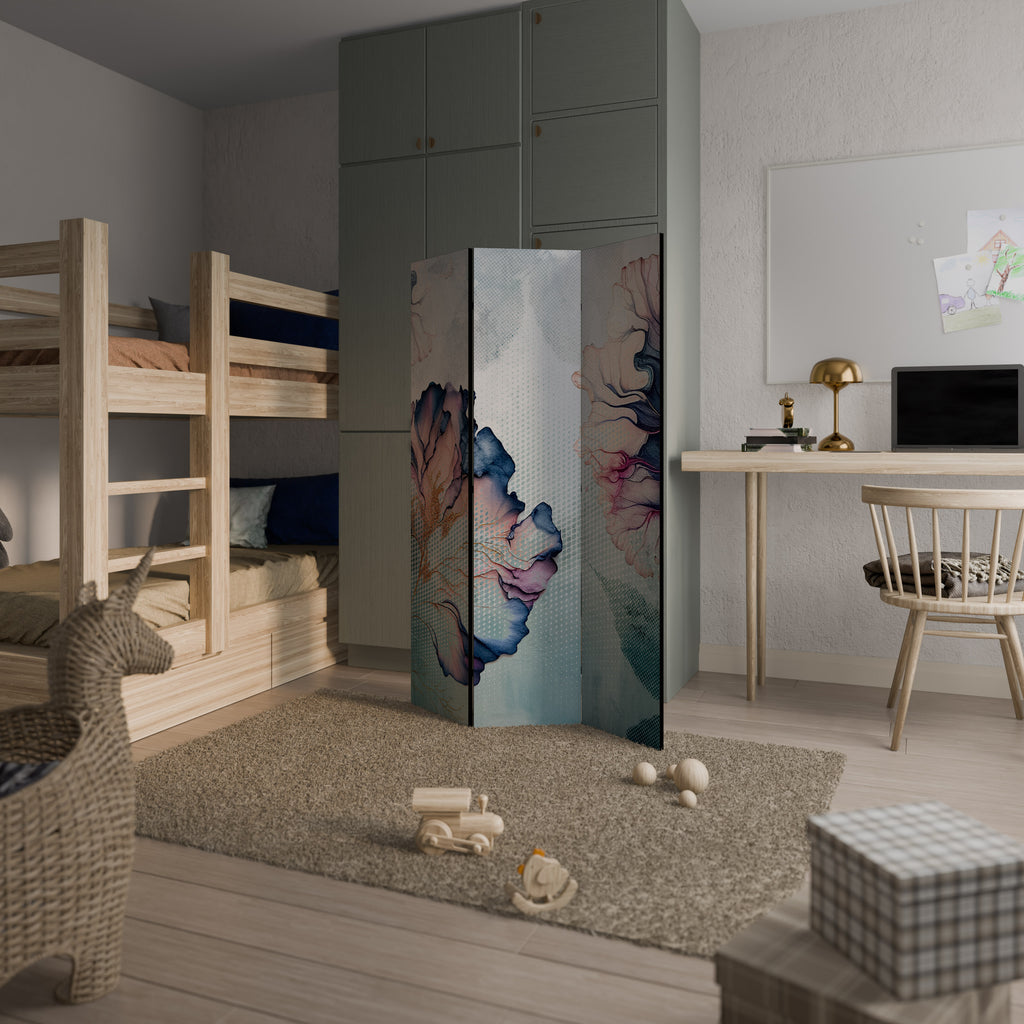 ICY BLOSSOMS 3-teiliger Paravent