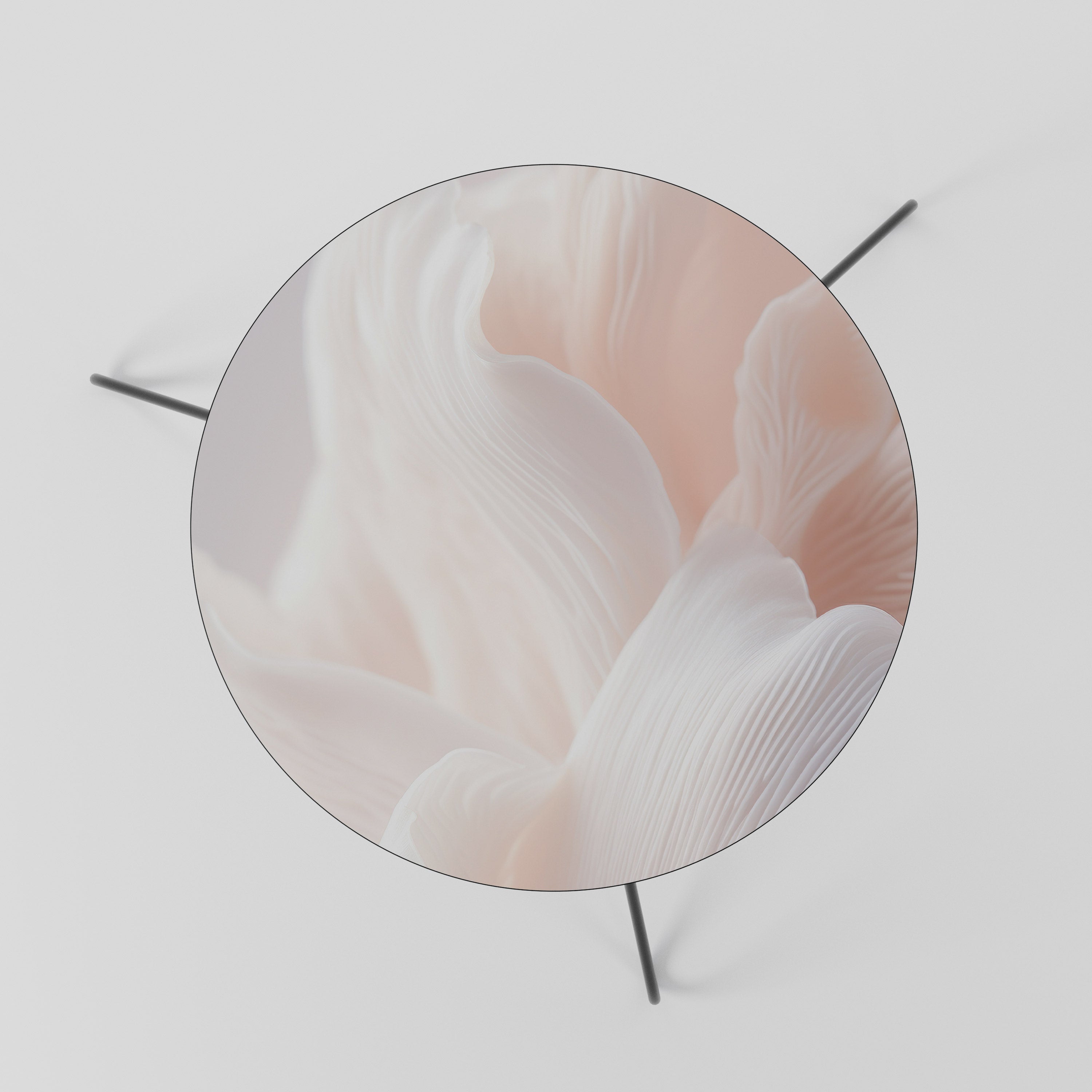 DELICATE PINK HARMONY Couchtisch 60