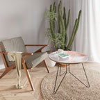 DELICATE PINK HARMONY Couchtisch Ø 69 cm