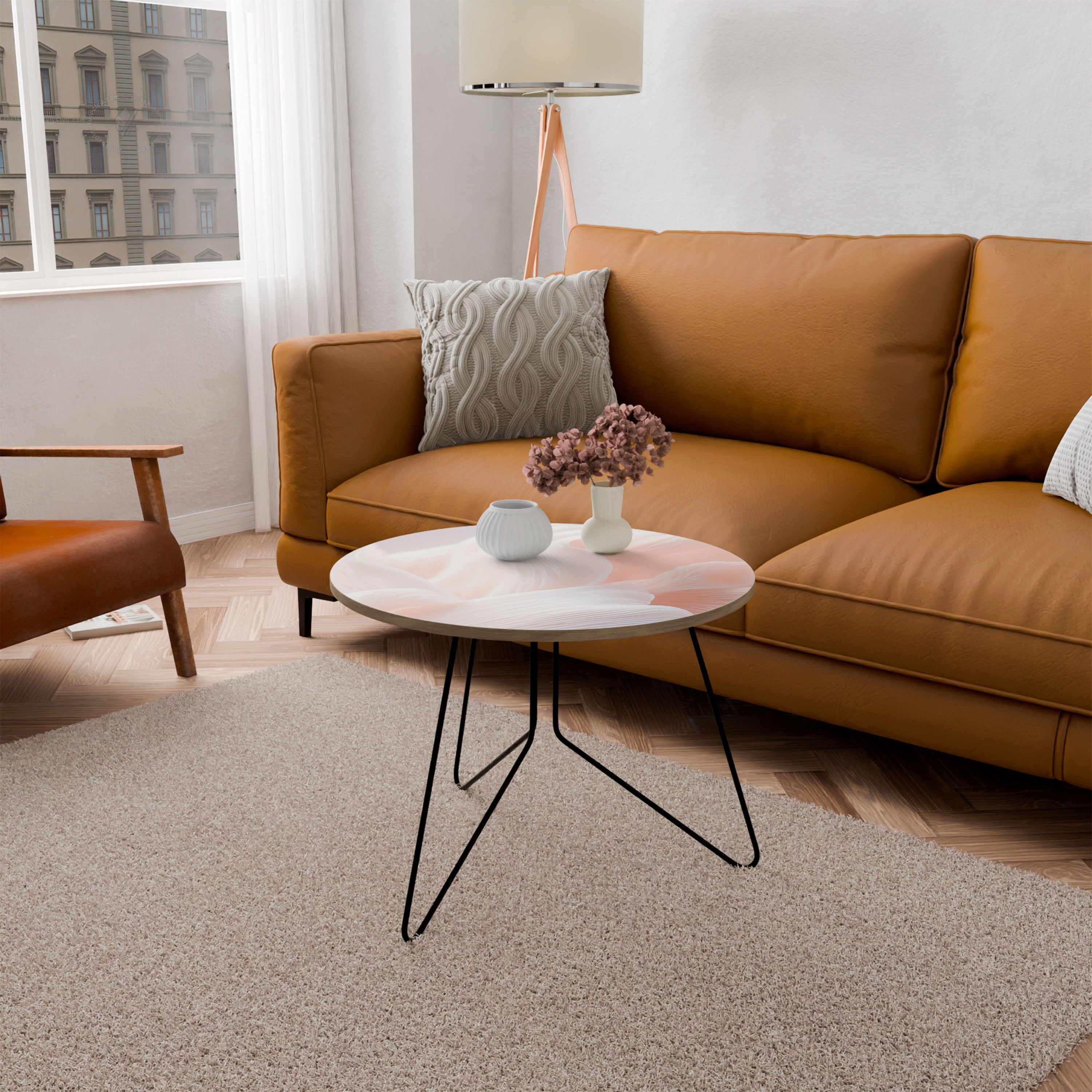 DELICATE PINK HARMONY Coffee Table 69