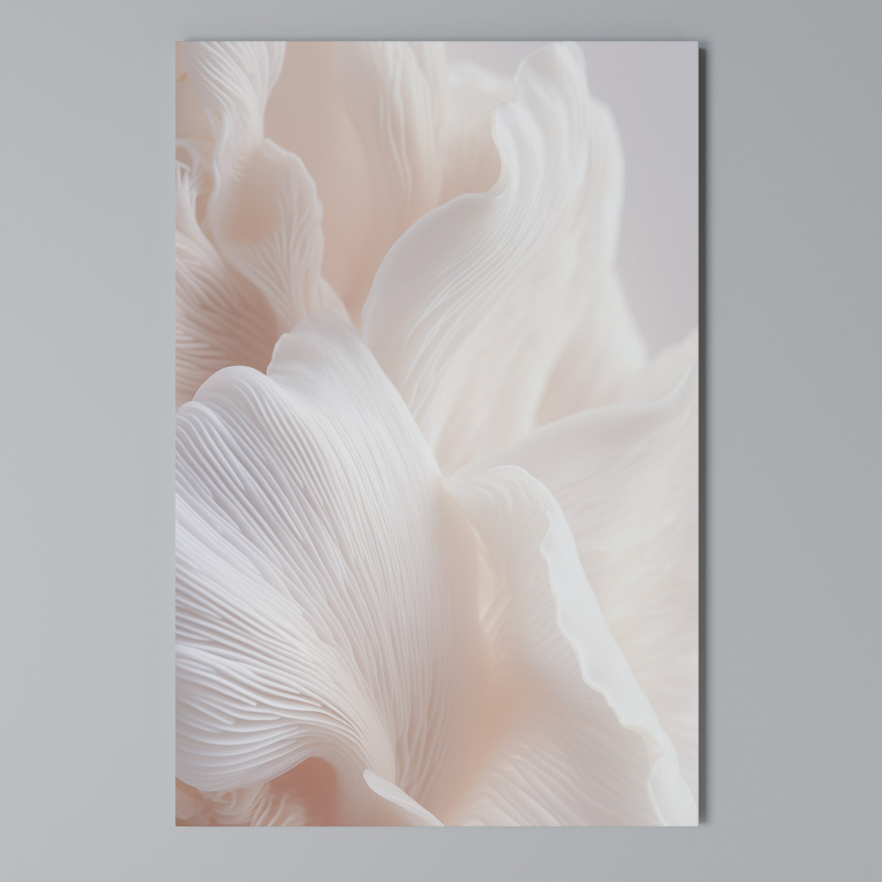 DELICATE PINK HARMONY Vertical Canvas Print