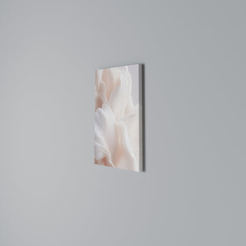 DELICATE PINK HARMONY Vertical Canvas Print
