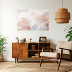 DELICATE PINK HARMONY Peel and Stick Horizontal Poster