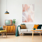 DELICATE PINK HARMONY Selbstklebendes Poster - Hochformat