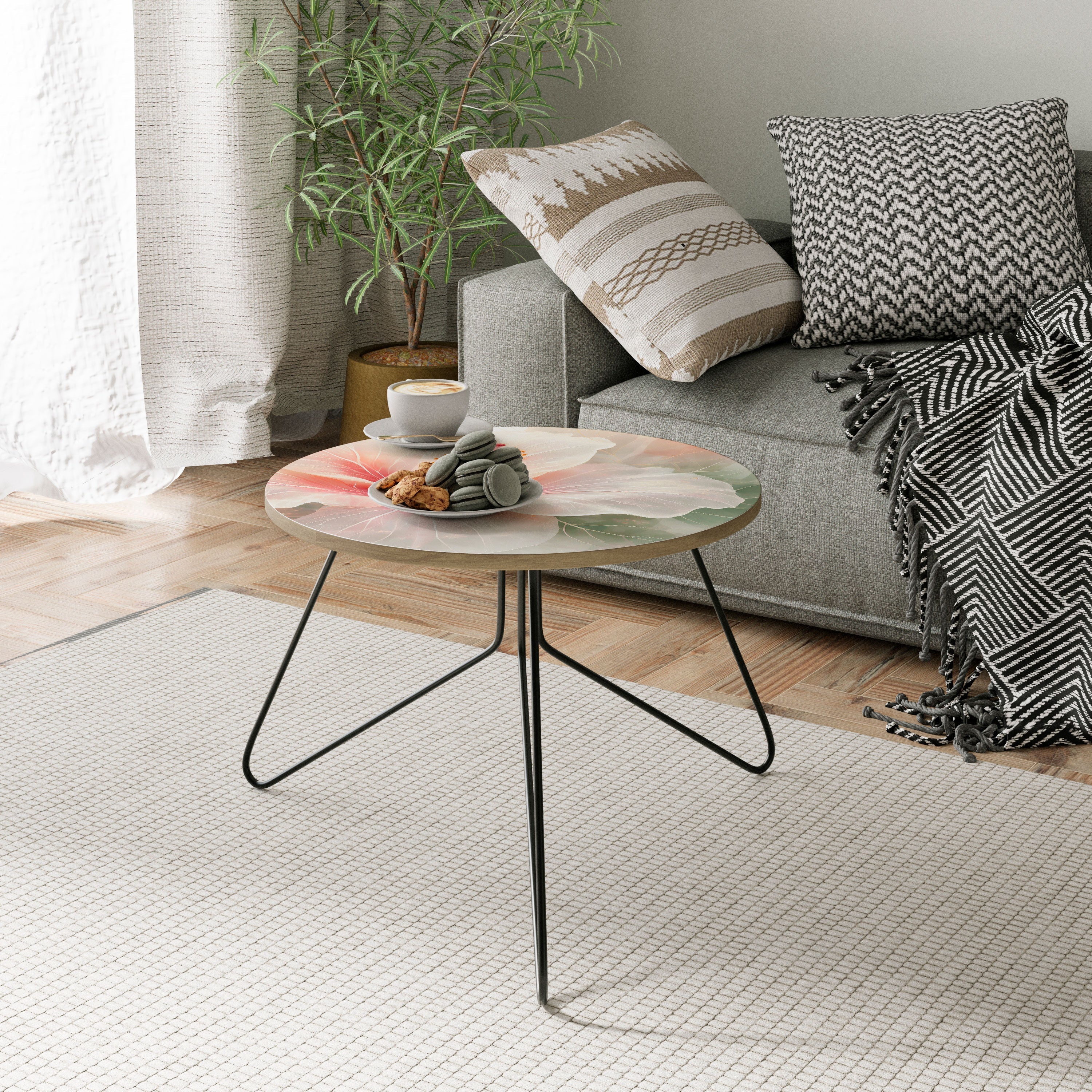 GOSSAMER FLORAL DREAM Couchtisch 60