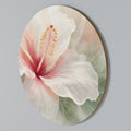 GOSSAMER FLORAL DREAM Rundes Wandbild