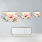 GOSSAMER FLORAL DREAM Selbstklebendes Horizontal-Poster