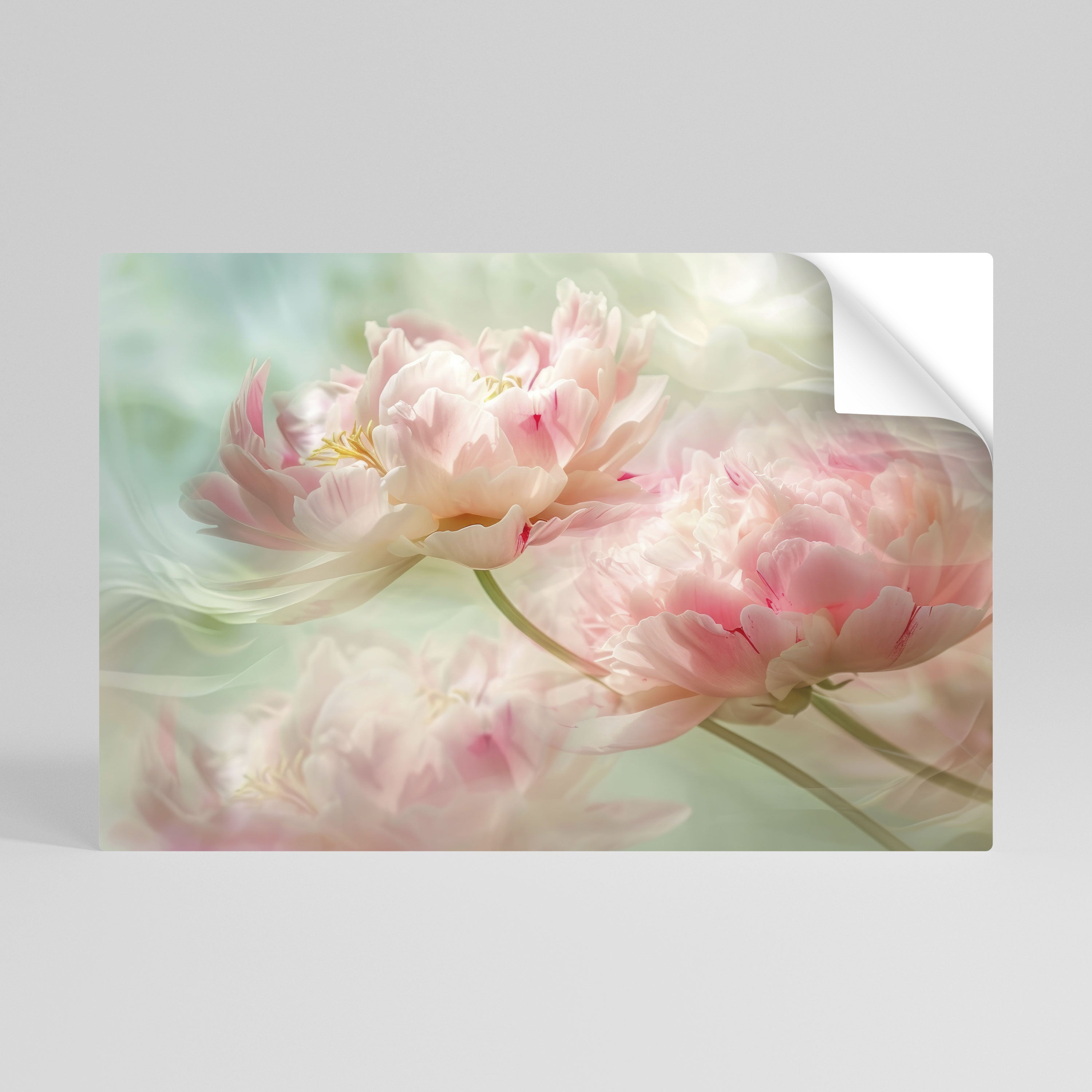 GENTLE HARMONY UNFOLDED Peel and Stick Horizontal Poster